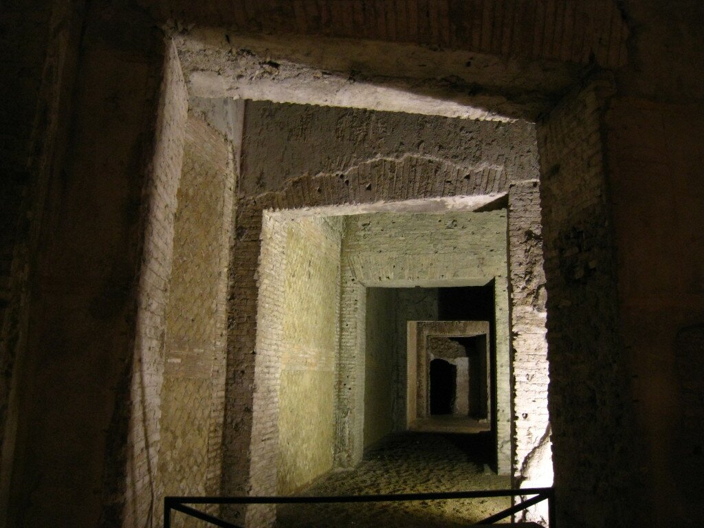 Domus Aurea - interni - foto di Sara Goldsmith (licenza crative commons)